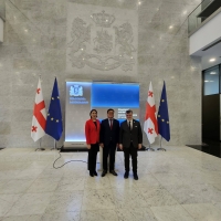 The Ministry of Justice of the Republic of Georgia held a meeting with mediators representing Azerbaijan, Turkey and Kazakhstan