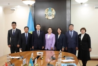 Working meeting on mediation with the Chinese Ambassador to Kazakhstan