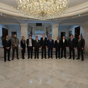 The leadership of the World Mediation Union of Turkey was received at the Embassy of the Republic of Azerbaijan in Georgia.